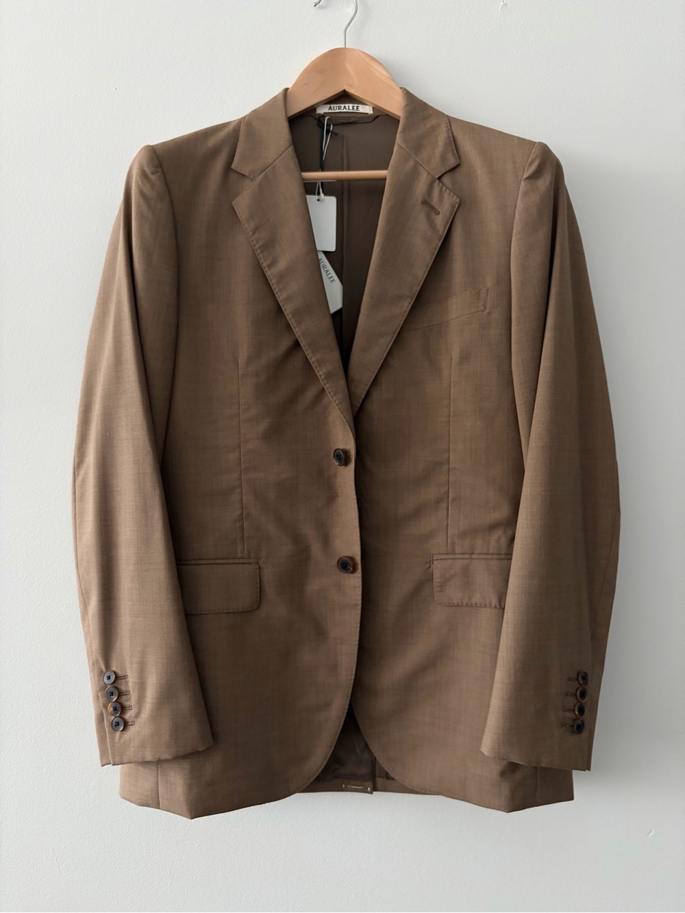 AURALEE SS2023 Super Fine Tropical Wool Jacket